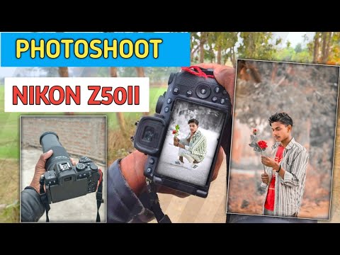 PHOTOSHOOT ON NIKON Z50II 50-250mm Lens ❤️ @Samanvlogs1 #nikonz50ii #nikoncamera#manojdey