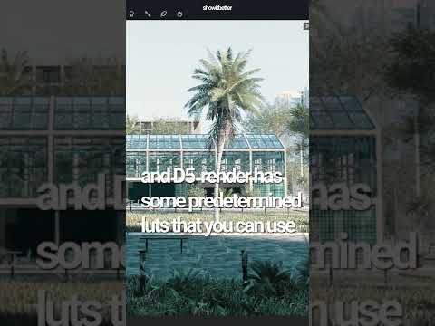 A tool you must use in D5 Render #shorts