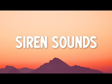 Tate McRae - Siren sounds (Lyrics)