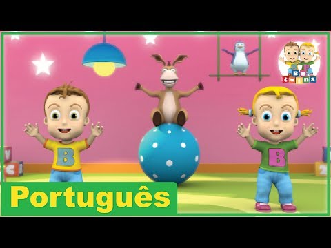 Mão Direita, Mão Esquerda | Canções Creche Pré-Escolar | BBtwins | Vídeos HD | Português