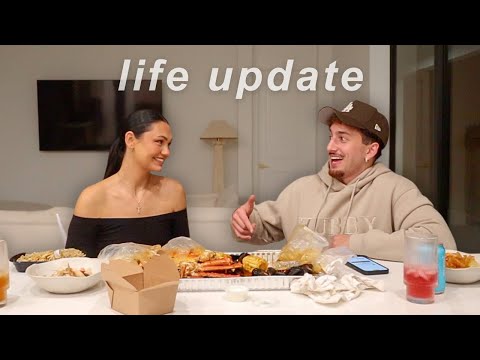 SEAFOOD BOIL MUKBANG... HOUSE UPDATES, OUR FERTILITY JOURNEY, BIG PROJECTS, MORE