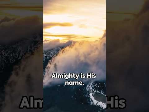 The Majesty of the Almighty🕊️Amos 4:13 #bibleverse #majestic #faith #lordgodalmighty #inspiration