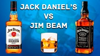 Jack Daniels vs Jim Beam - Обзор и Сравнение (Джек Дэниелс и Джим бим)