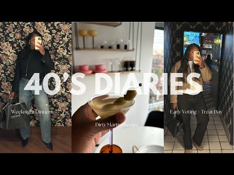 Vlog | Dirty Martini Recipe, Planning My Trip to Spain, A Treat Day & More