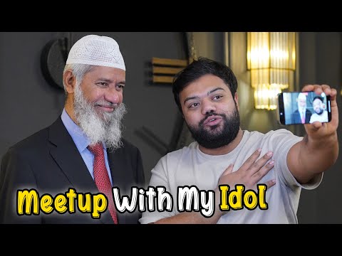 Meeting With Dr Zakir Naik 😍 | One Of My Favorite Person On Earth ❤️ | Dream Came True 🔥