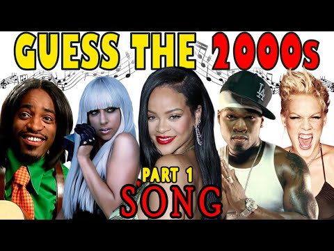 Guess The 2000s Song Challenge Part 1of 3