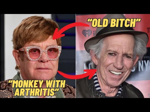 Who Started The Feud Between Keith Richards And Elton John