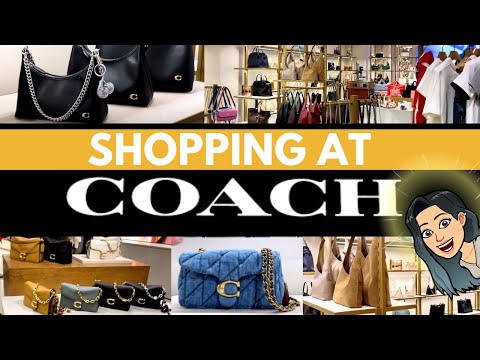 ❤️❤️❤️SHOPPING AT COACH ❤️❤️❤️ What's NEW at Coach? Coach Bag Review Coach Handbags worth it?