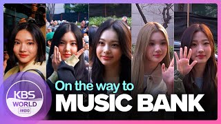 [4K] Hearts2Hearts, XODIAC, LE SSERAFIM, KiiiKiii, NouerA, MADEIN | On the way to music bank 250307