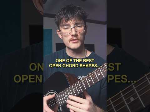 One of the most beautiful open chords #guitar #guitarist #guitarplayer #guitarchords #chordshapes