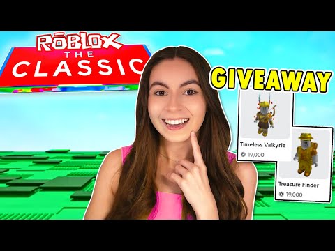 🔴LIVE Roblox TREASURE FINDER GIVEAWAY (ROBLOX CLASSIC)