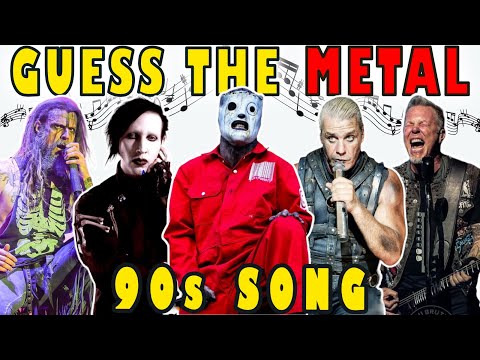 Guess The Song 90s Rock & Metal 🎶 Ultimate Rock & Metal Music Quiz