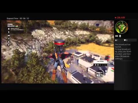 onecheesymofo641's Live PS4 Broadcast just cause 3