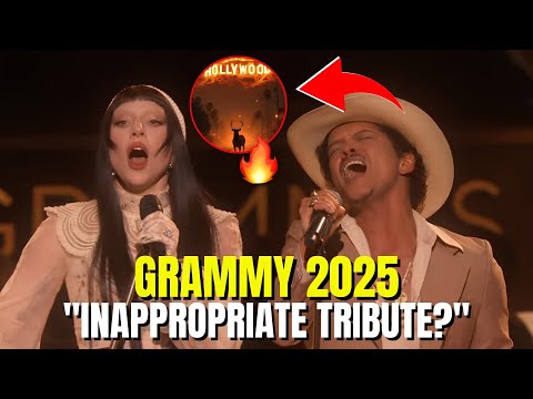 🔥LADY GAGA, BRUNO MARS AND A TRIBUTE TO LA THAT SPARKED OUTRAGE!GRAMMY 2025