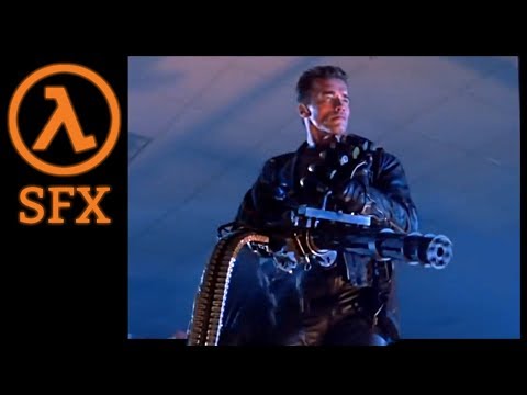 Terminator - hl_terminator02minigun but It's dubbed with Half-Life SFX