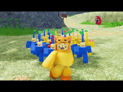 ピクミンを完全再現したロブロックスのゲームをやってみたら・・・全滅しました【ロブロックス Roblox】ゲーム実況