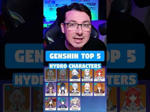 TOP 5 HYDRO CHARACTERS IN GENSHIN IMPACT