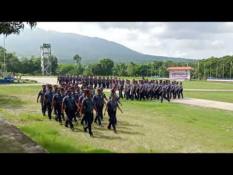 Pass in review of Police students of Regional Training Center 3, Magalang Pampanga