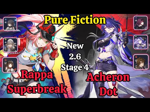 E0S0 Rappa Superbreak & E0S0 Acheron Dot 2.6 pure Fiction stage 4 clear / hsr