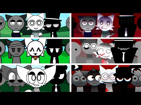 Incredibox - Sprunki but MIX WENDA and GRAY and BLACK in ALL Different Mods