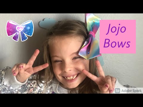 Making Jojo Siwa Bows