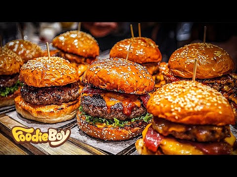 Amazing! Best American Style Burger Compilation