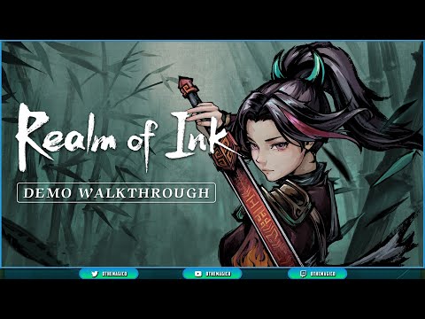 Amazing New Roguelike | Realm of Ink | Live Streamed | TMG