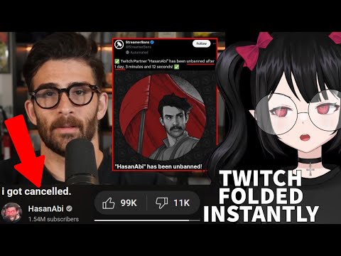 Twitch UNBANS Hasan Piker After Claims He Was "Cancelled" By Asmongold And Other "Right-Wingers"