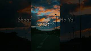 "Shaam Zindagi Ki Ho Ya Dukho Ki" | Sad Shayari Status | Tearful Words