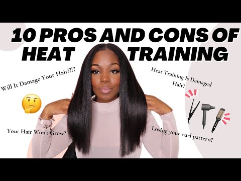 10 PROS And CONS Of HEAT TRAINING Natural Hair!