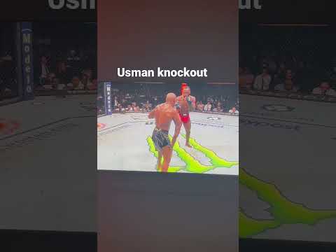 Usman knockout UFC 278