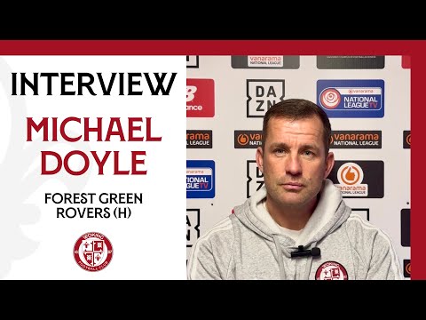 Woking 1-1 Forest Green Rovers | Michael Doyle Interview