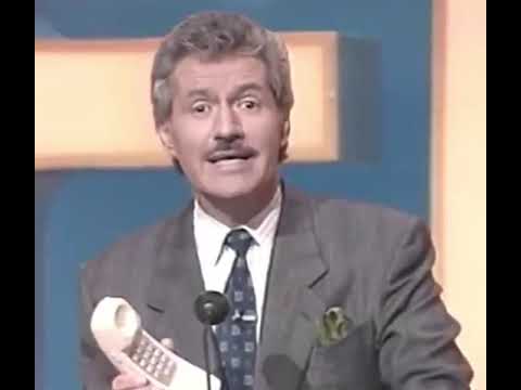 Outtakes from a young Alex Trebek filming “Jeopardy!”