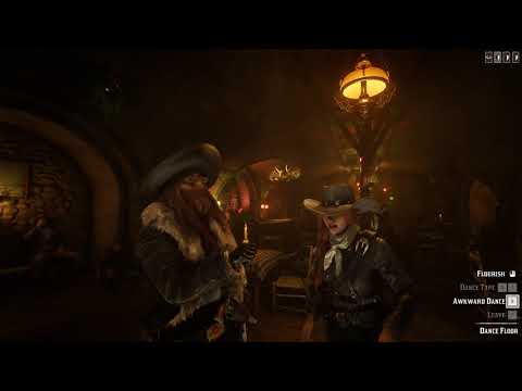 Red Dead Redemption 2 Christmas Dancing at the Moonshiner Ranch