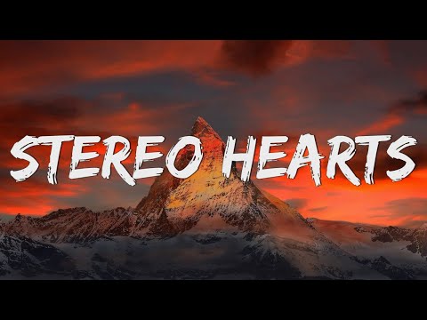 Stereo Hearts - Gym Class Heroes (Lyrics) ft. Adam Levine, Coldplay... (MixLyrics)