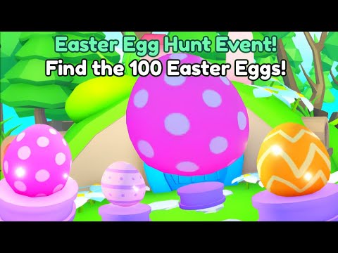 How To Find all 100 Eggs In EASTER EGG HUNT EVENT!!! Pet Simulator X!!!