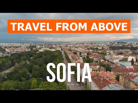 Sofia from drone | 4k video | Bulgaria, Sofia from above