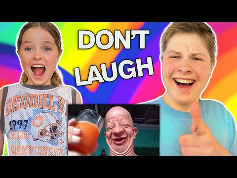 TRY NOT TO LAUGH CHALLENGE - w/ Sister