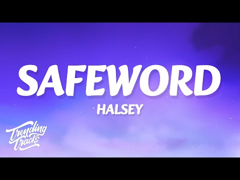 Halsey - safeword (Clean - Lyrics)