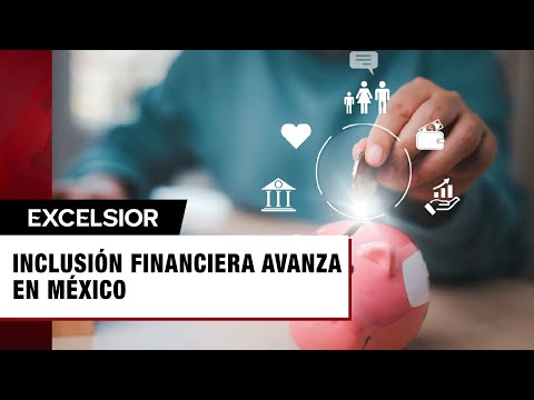 Crece inclusión financiera en México, reporta Inegi