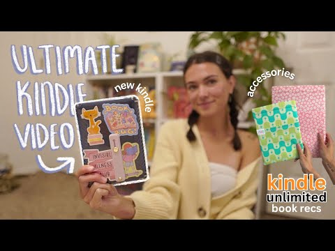 Ultimate kindle video | my new kindle, accessories, KU book recommendations, my library