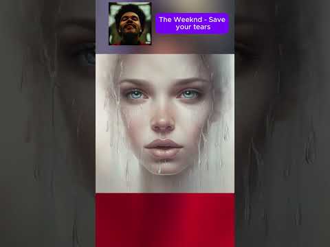 AI lyrics "The Weeknd - Save Your Tears"  #musiclyrics #shortsmusic