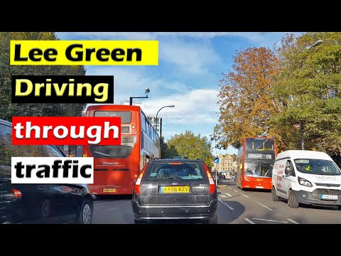 Lee Green, Eltham to Lewisham London, Traffic Jam