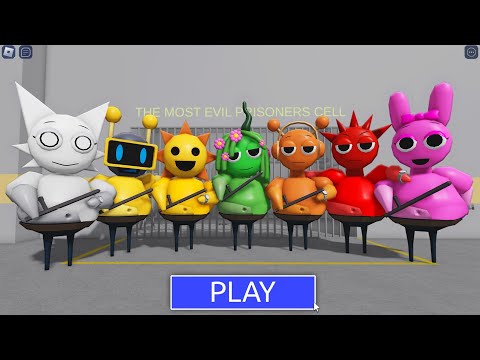 SPRUNKI PRISON RUN BARRY Full Game #Roblox #ScaryObby