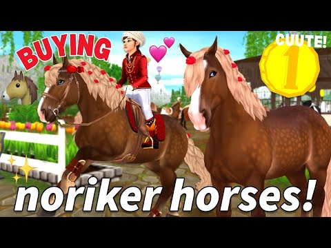 *BUYING* NEW NORIKER HORSES IN STAR STABLE!!