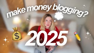 How to start a blog in 2025 (with a *REALISTIC* income plan) 💰