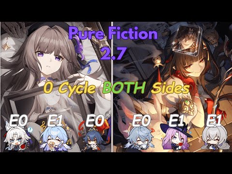 Hyper Speed 15 Turns Lingsha And Herta Main DPS | Pure Fiction 2.7 Both Sides 0 Cycle