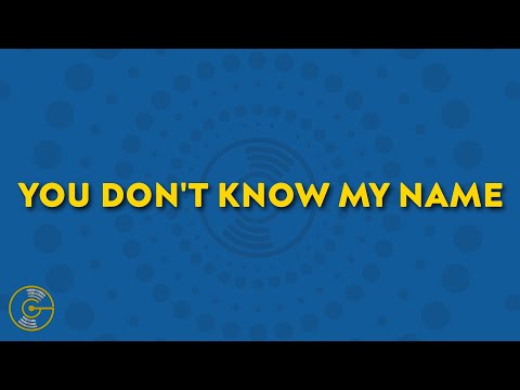 Alicia Keys - You Don't Know My Name (Lyrics)