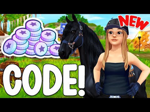 *HURRY!!* NEW *STAR COINS* CODE FOR ALL STAR STABLE PLAYERS!!