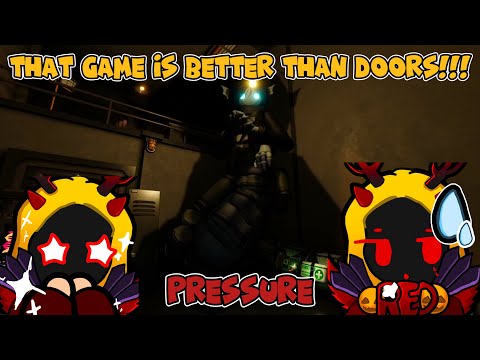 THIS GAME IS BETTER THAN DOORS!!! NEW SCARY AND QUALITY HORROR GAME!!! PRESSURE IN ROBLOX!!!